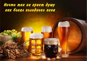 прикольный магнитик про пиво
